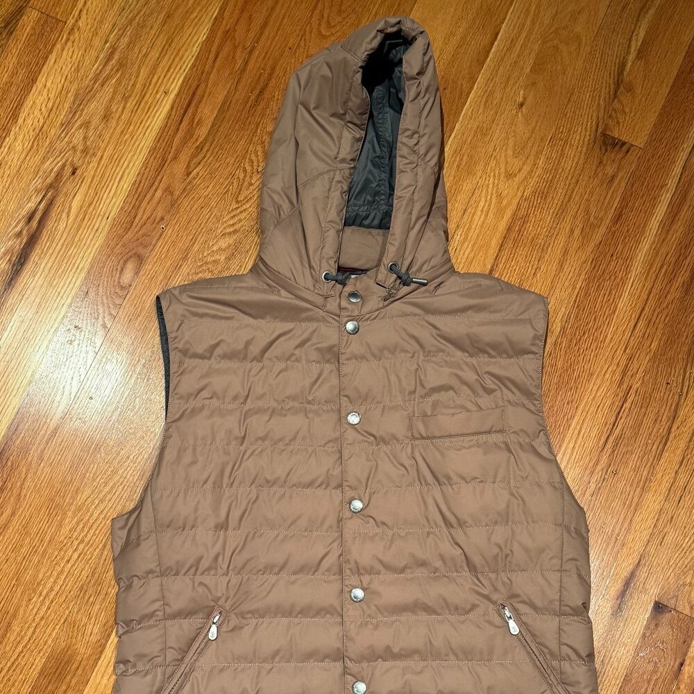 Brunello Cucinelli nylon down vest